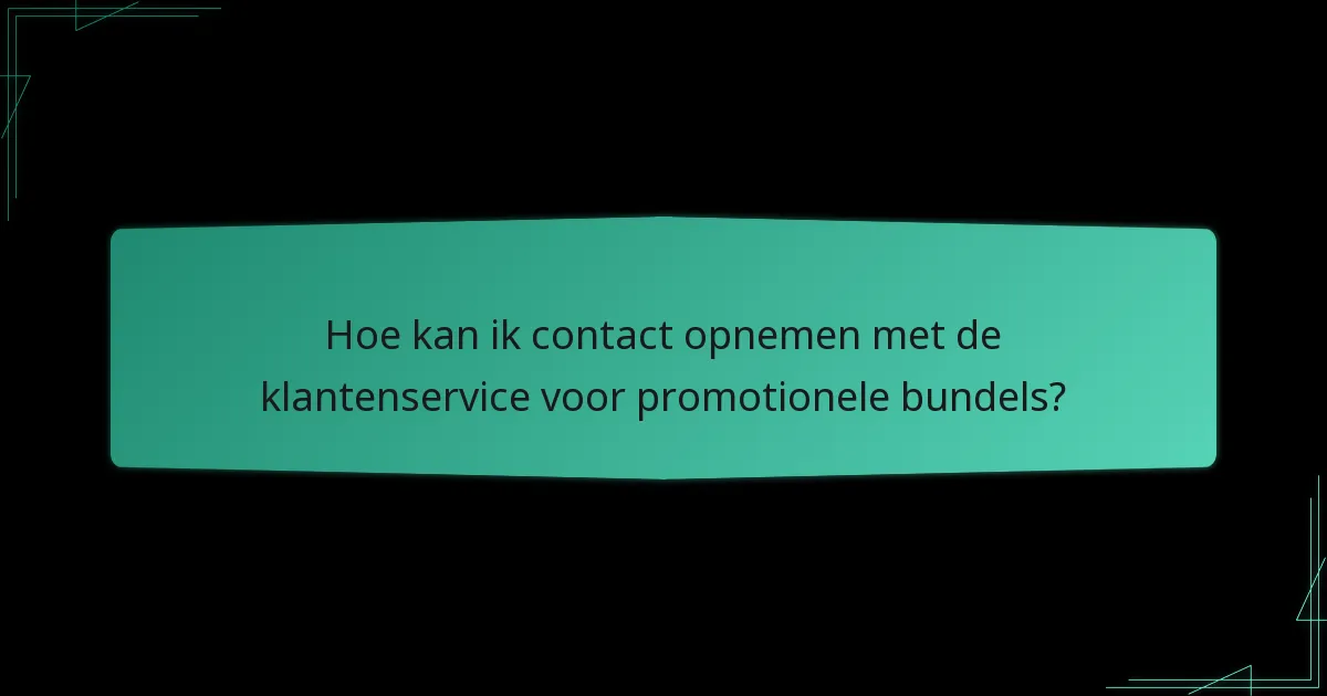 Welke veelvoorkomende problemen doen zich voor bij promotionele bundelclaims?
