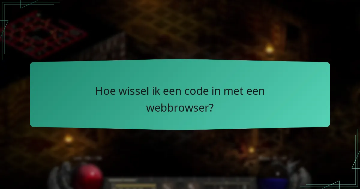 Hoe wissel ik een code in met de Battle.Net-client?