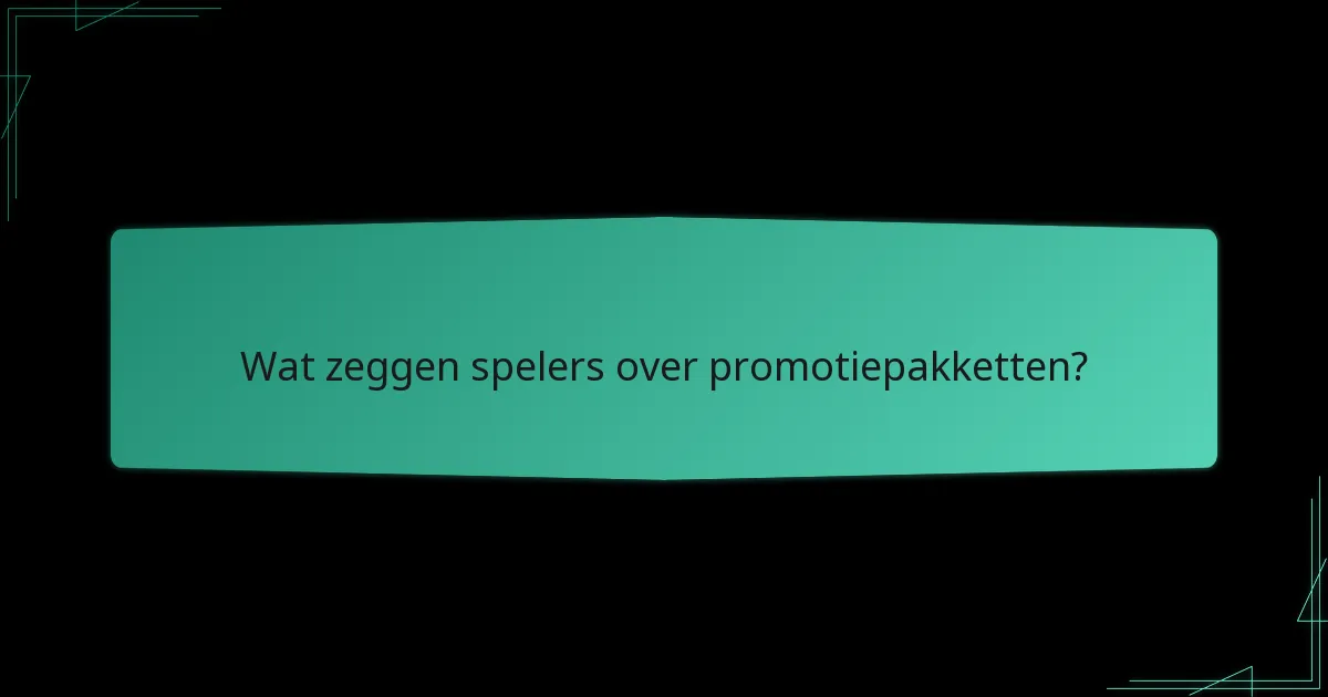Wat zijn de prijsdetails voor promotiepakketten?