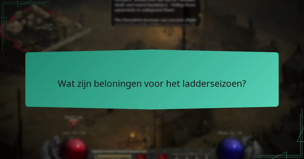 Hoe worden rangen bepaald in ladderevenementen?